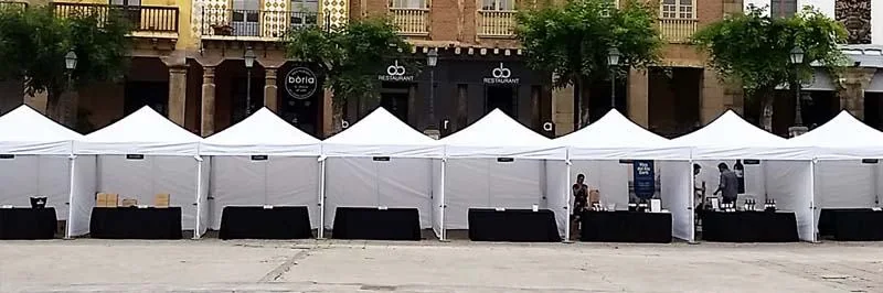 Carpas plegables para esdeveniments