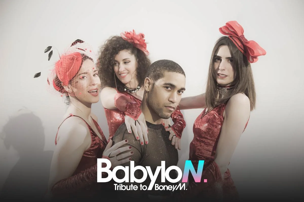 Babylon - Tribute to Boney M - fotografía promocional | Barcelona Animació